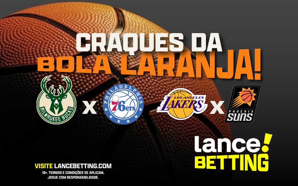 Só jogaço! Aposte R$100 e fature R$370 com combinada de quinta na NBA