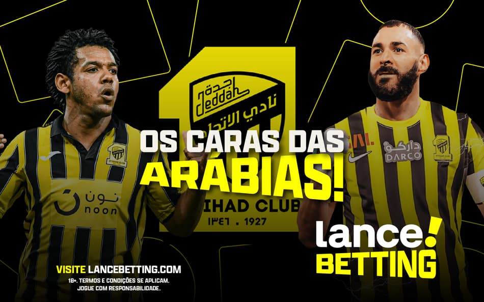 Os Tigres! Aposte R$200 e ganhe R$500 com Romarinho e Benzema no Al-Ittihad!