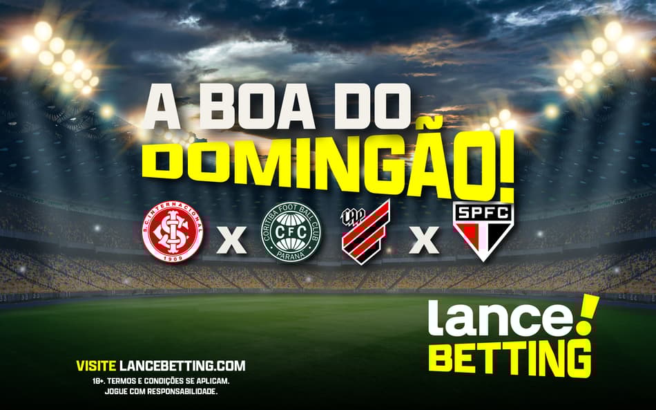 Chuva de gols! Aposte R$100 e ganhe R$1440 nos jogos de domingo no Brasileirão
