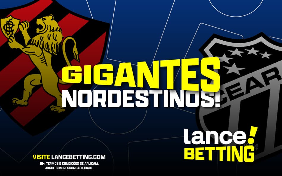 Gigantes nordestinos! Aposte R$100 e receba mais de R$500 no duelo entre Ceará x Sport
