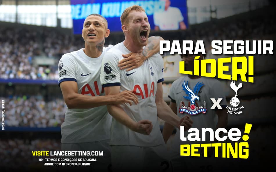 PRU! Aposte R$100 e leve mais de R$670 com Richarlison e Tottenham na Premier League