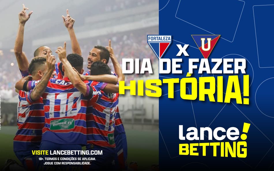 Para fazer história! Aposte R$100 e receba mais de R$500 com o Fortaleza na final da Sula