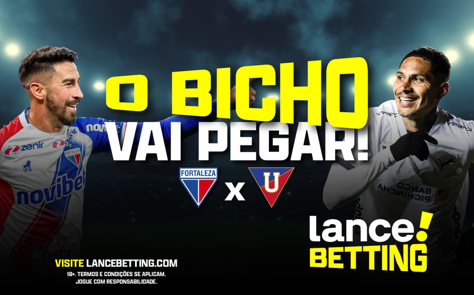 O Leão quer rugir! Aposte R$100 e fature R$475 com Lucero e o Fortaleza na Sul-americana!