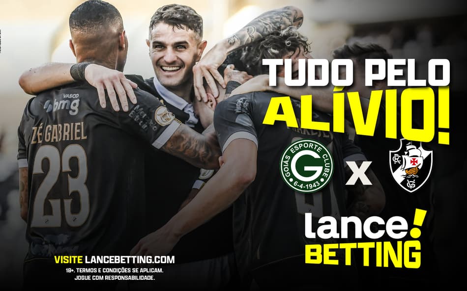 Respira, Vascão! Aposte R$100 e ganhe R$450 com o Vasco no Brasileirão!