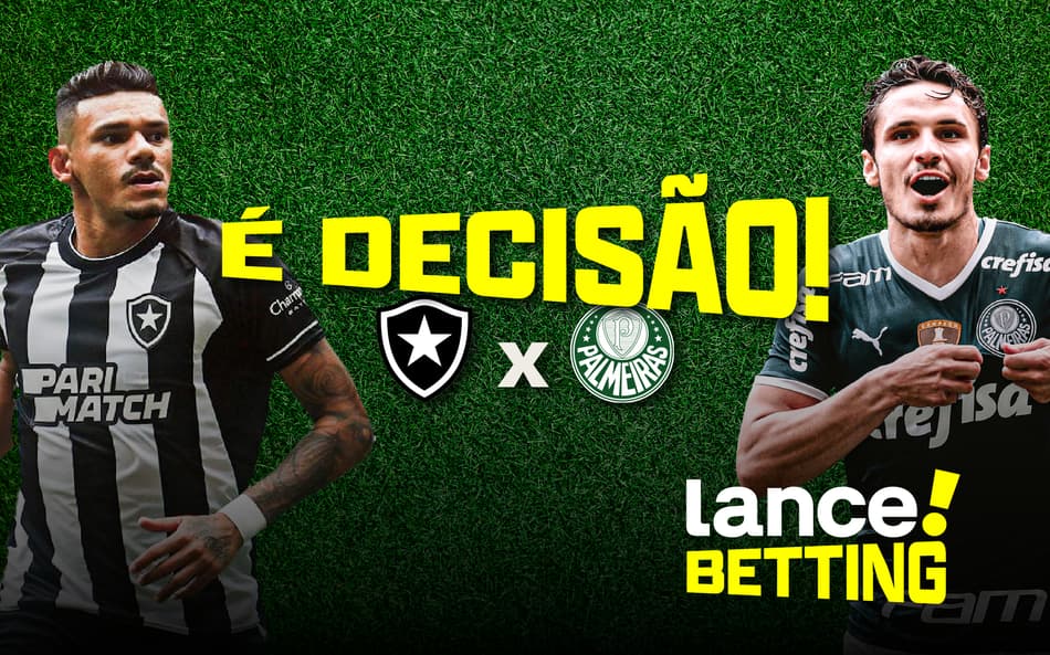 Dicas Resenha de Apostas para faturar em Botafogo x Palmeiras pelo Brasileirão