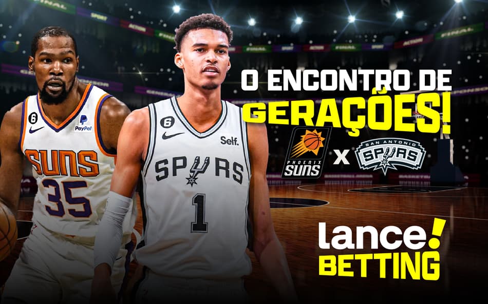 Duelo monstruoso! Confira a dica do Resenha de Apostas para o confronto entre Durant e Wembanyama na NBA!