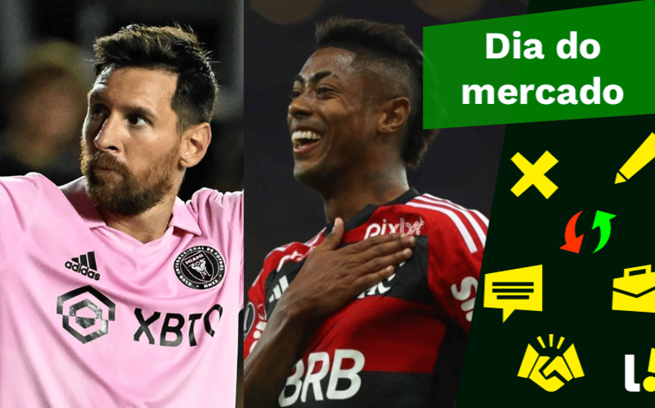 Futuro de Messi em pauta, destino de Bruno Henrique em negociação… O Dia do Mercado!
