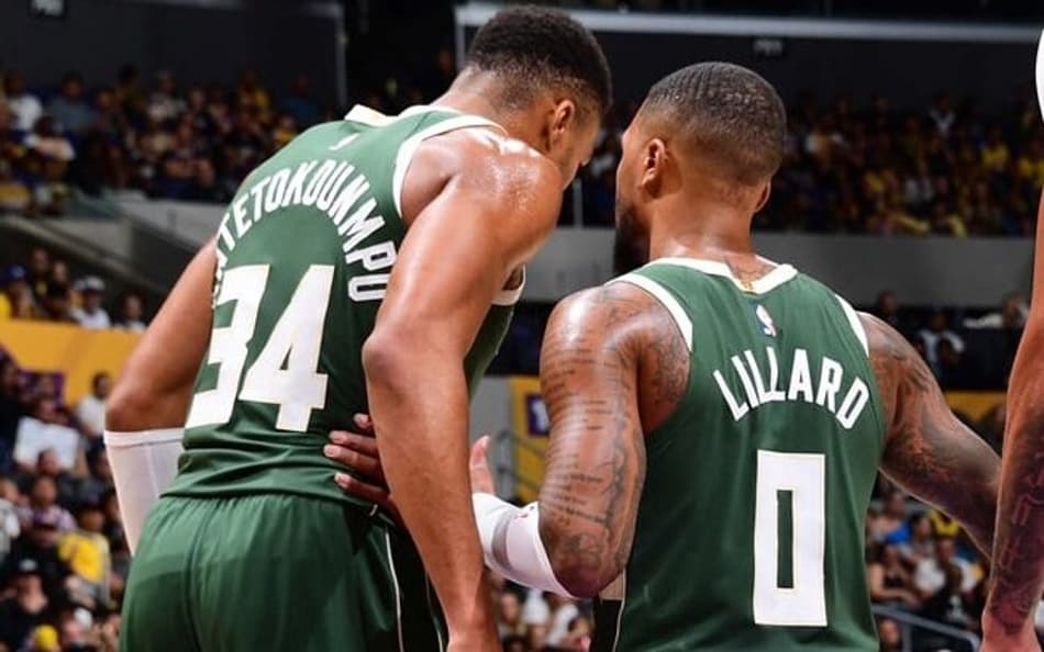 Damian Lillard reage após apelido com Giannis Antetokounmpo