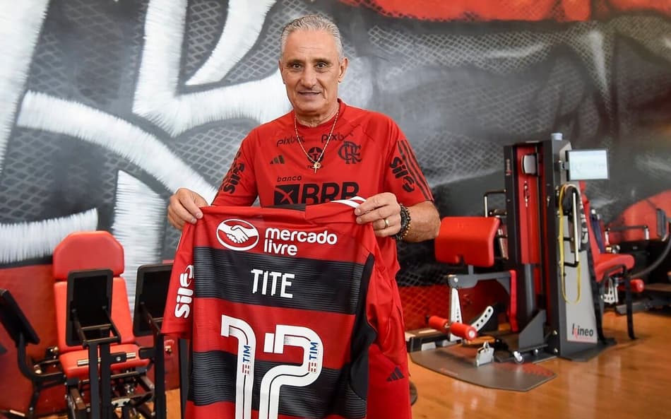 Veja como foi a apresentação de Tite no Flamengo