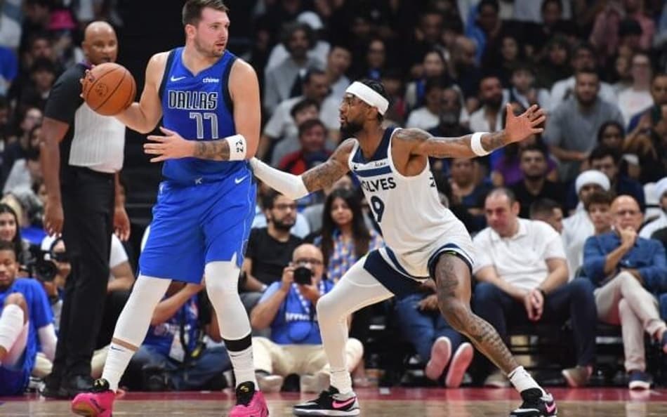 Luka Doncic tenta, mas Timberwolves bate Mavericks de novo