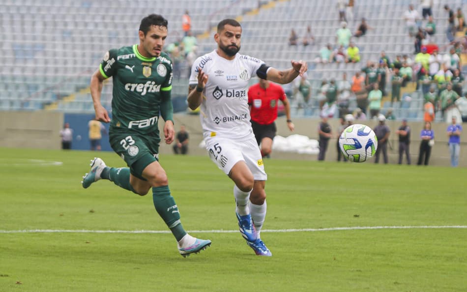 Assista aos melhores momentos de Palmeiras x Santos