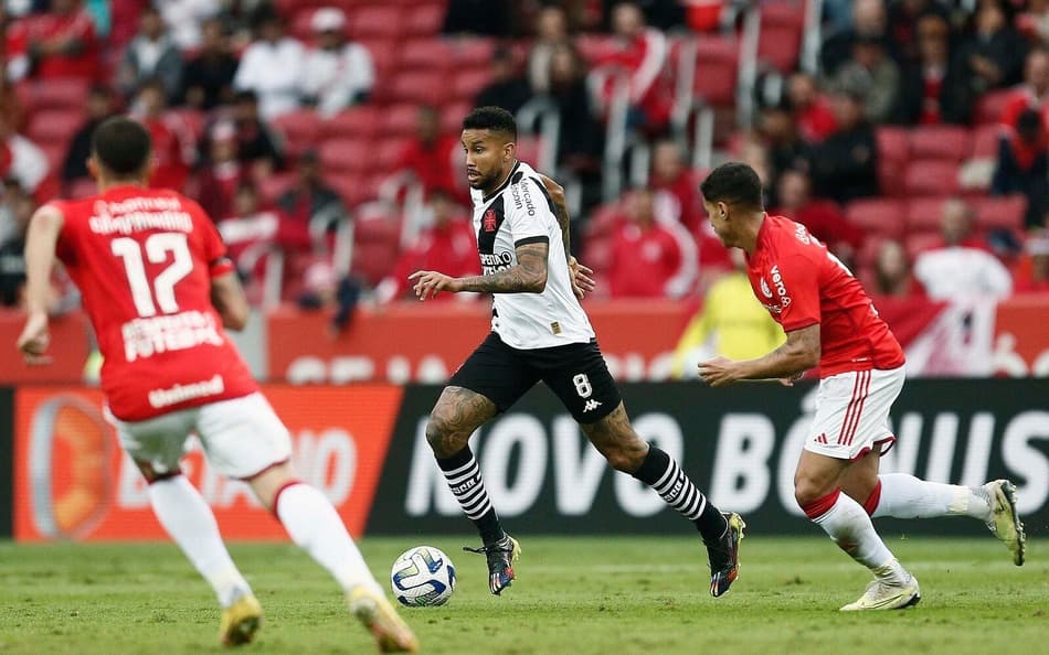 Vasco x Internacional: odds, estatísticas e informações do jogo pela 29ª rodada do Brasileirão