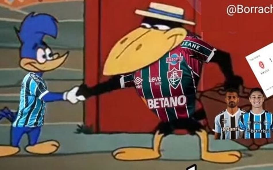 Queda do Inter e classificação do Fluminense rendem enxurrada de memes na web