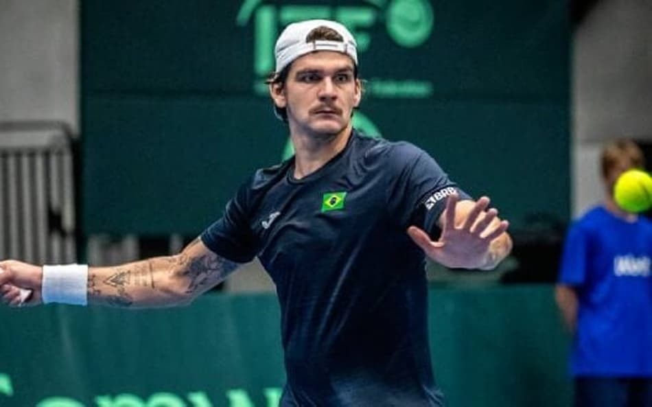 Thiago Wild disputa o ATP de Estocolmo