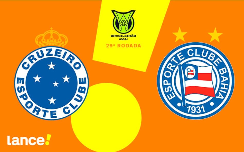 Cruzeiro x Bahia: onde assistir, horário e escalações da partida pelo Campeonato Brasileiro