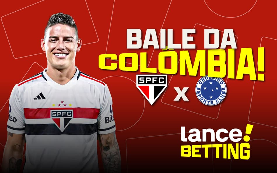 Baile colombiano! Veja a dica de aposta para São Paulo e Cruzeiro pelo Campeonato Brasileiro