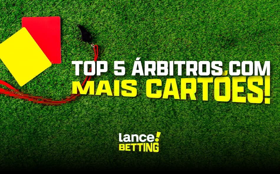 Quais são os árbitros que mais aplicam cartões no Brasileirão? Veja o top 5