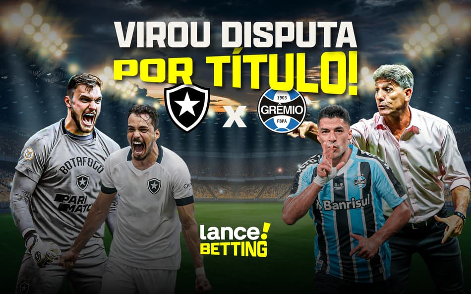 Qual a sua aposta? Botafogo e Grêmio se enfrentam em corrida direta pelo título!