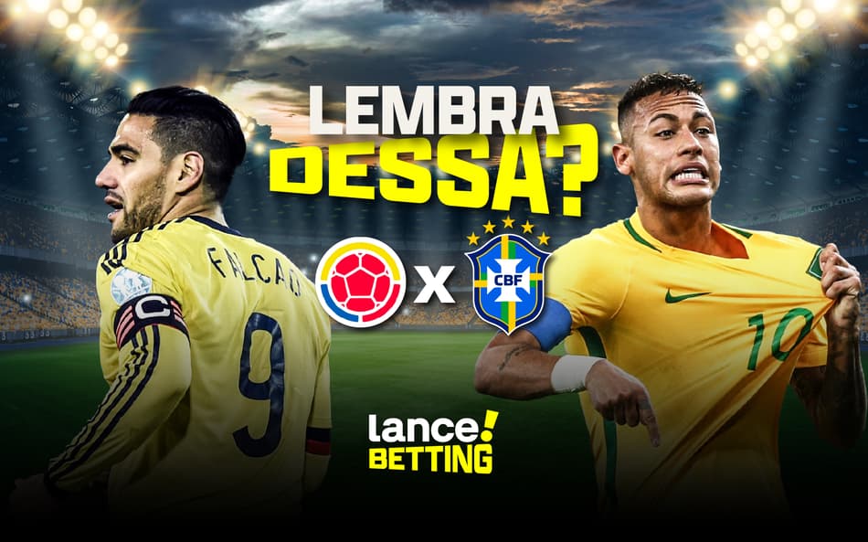 Faz tempo! Veja quando foi a última derrota do Brasil para a Colômbia