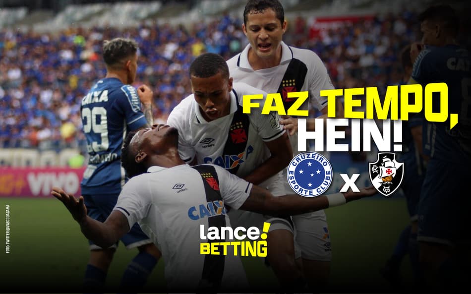 Sabia disso? Vasco não vence o Cruzeiro no Mineirão desde 2017