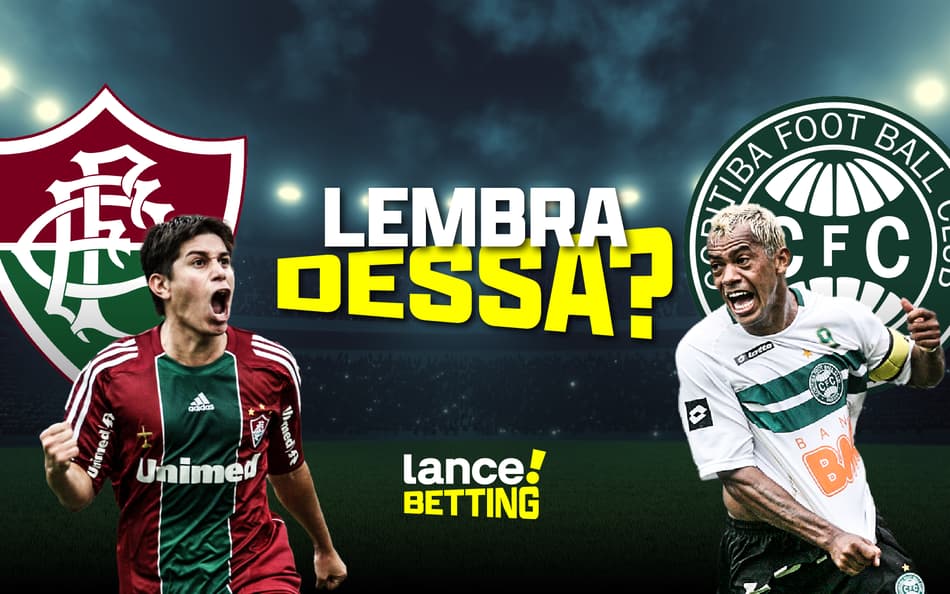Lembra dessa? Fluminense pode decretar o rebaixamento do Coritiba novamente
