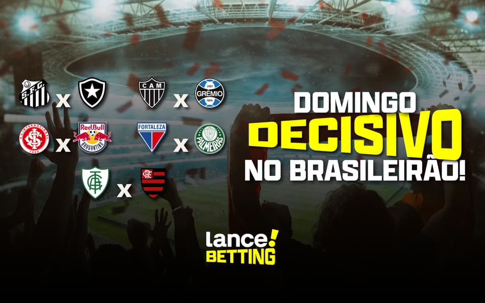 G6 em campo! Como será a 35ª rodada para os times que lutam pelo título do Brasileiro?