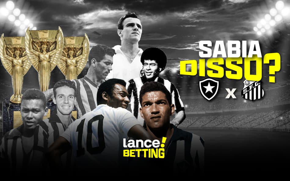 Você sabia? Botafogo e o Santos foram as bases da Seleção Brasileira tricampeã do mundo