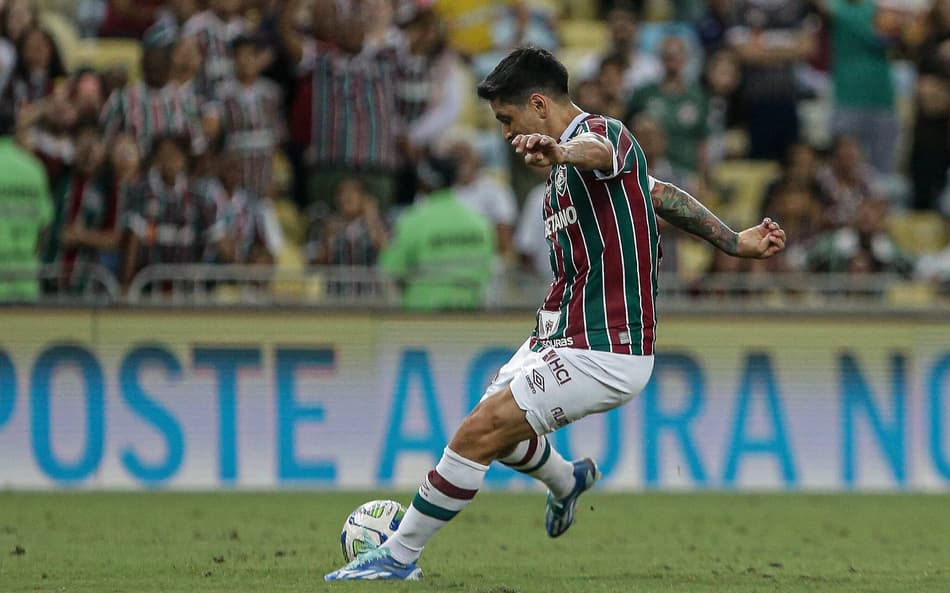 Germán Cano diz que não quer ser poupado no Fluminense: ‘Sou feliz dentro de campo’