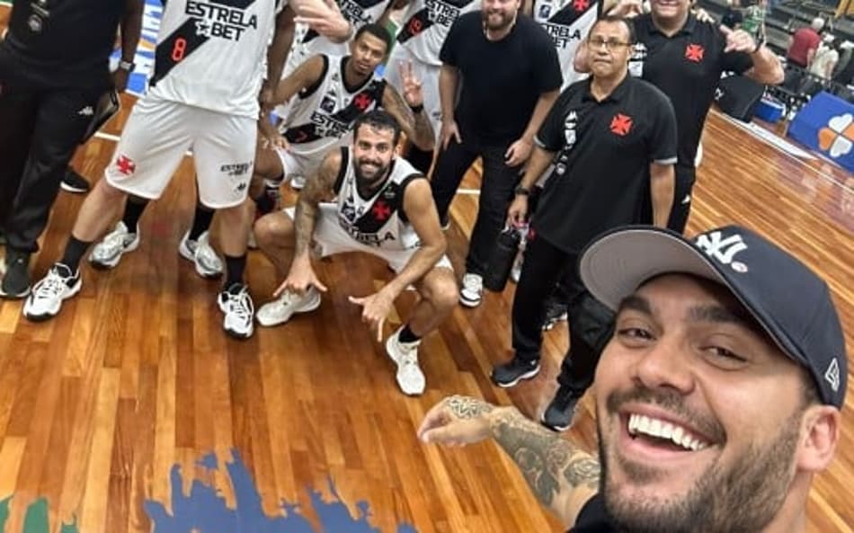Diretor do Vasco, Pedro Ortega comemora bom momento do time na NBB