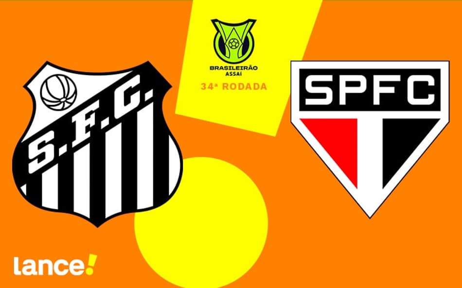 Santos x São Paulo: onde assistir ao vivo, horário e prováveis escalações do jogo pelo Brasileirão