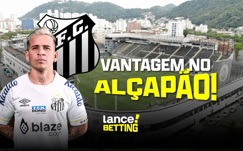 Números favoráveis! Santos tem ampla vantagem sobre o Fortaleza jogando na Vila