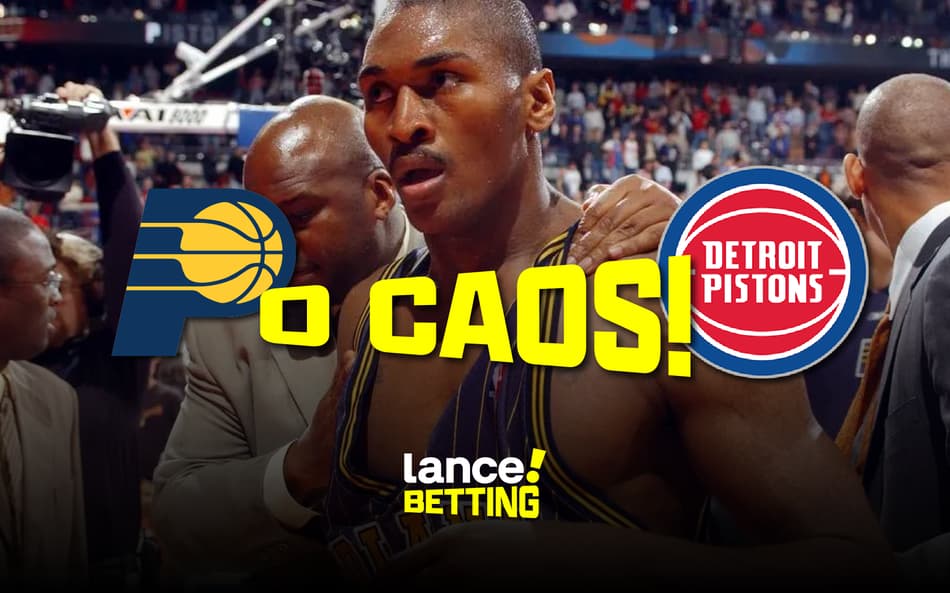 Lembra dessa? Indiana Pacers e Detroit Pistons protagonizaram a maior briga da história da NBA
