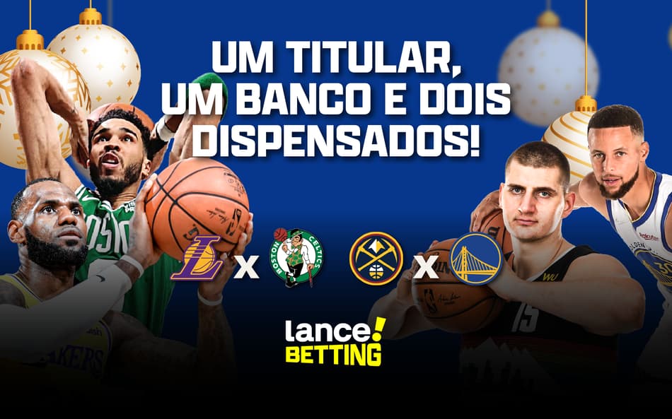 Escolha um para o seu time! NBA coloca estrelas frente a frente na rodada de Natal; confira estatísticas
