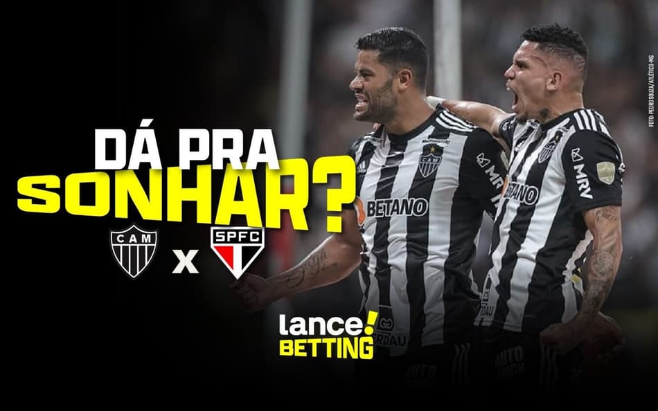 Galo matador! Veja dicas do Resenha de Apostas para o duelo entre Atlético-MG e São Paulo