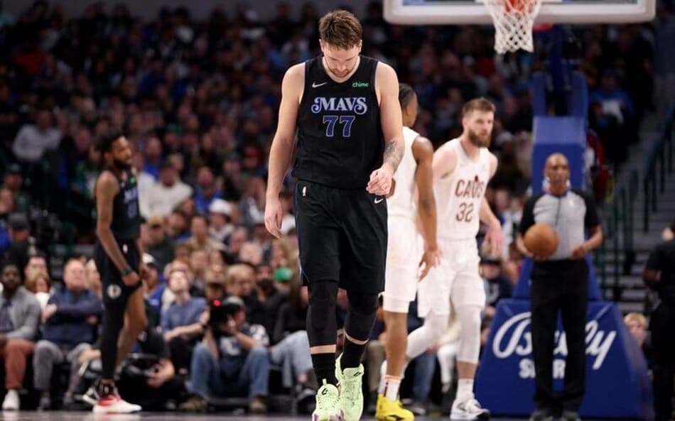 Cavaliers vence Mavericks apesar de grande noite de Luka Doncic