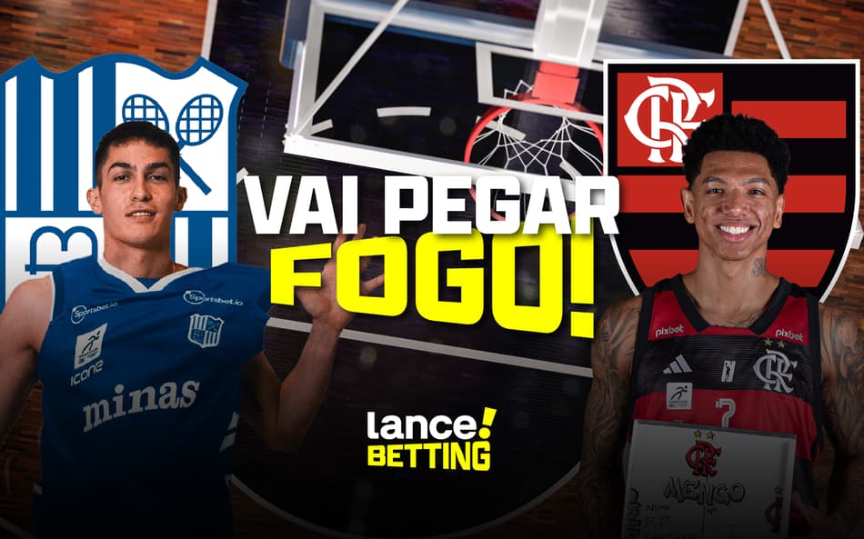 Briga no topo! Confira a dica de aposta para o confronto entre Minas e Flamengo pelo NBB