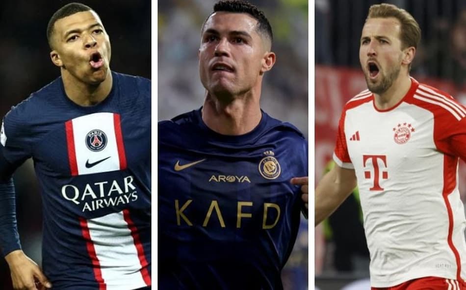 Cristiano Ronaldo na liderança! Veja os 10 maiores artilheiros de 2023