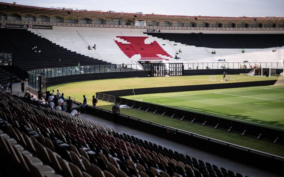 Corpo de Bombeiros interdita parcialmente São Januário, estádio do Vasco