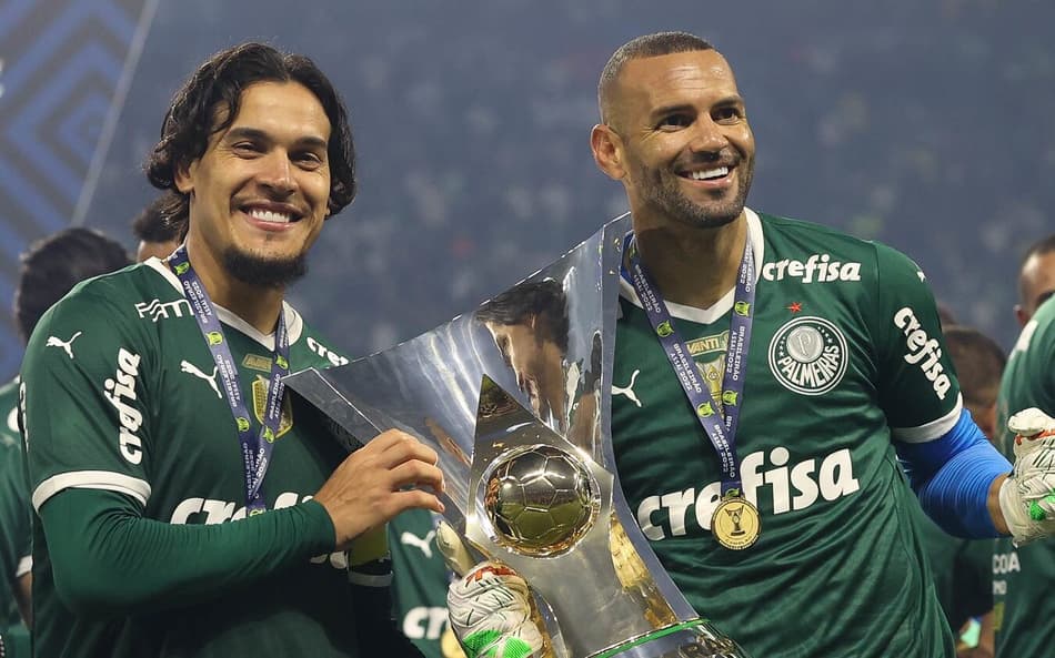 Supercopa pode fazer quarteto alcançar marca histórica de Dudu no Palmeiras