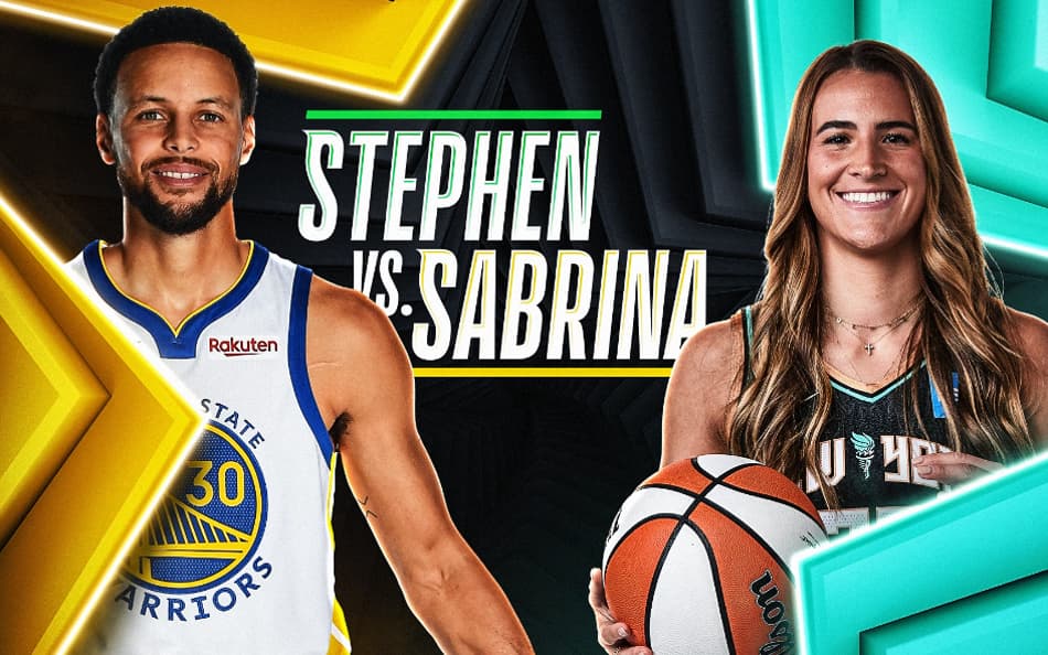 Sabrina x Curry: tudo o que você precisa saber do desafio mais legal do All-Star Weekend da NBA