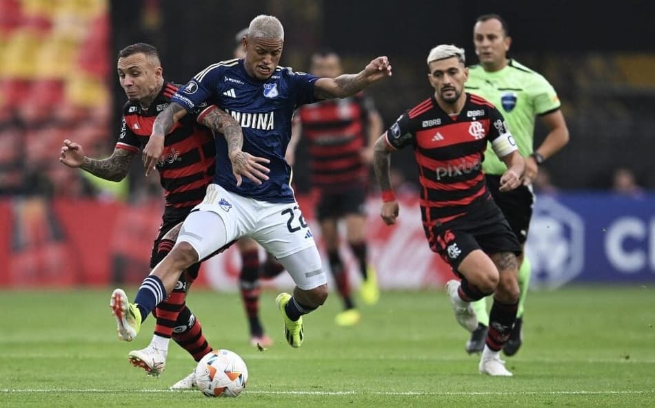Assista aos melhores momentos de Millonarios 1 x 1 Flamengo, pela Libertadores