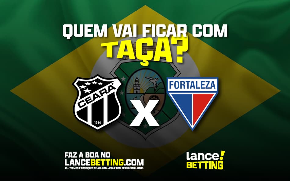 Clássico do equilíbrio?! Aposte R$50 e ganhe R$165 para novo empate entre Ceará x Fortaleza