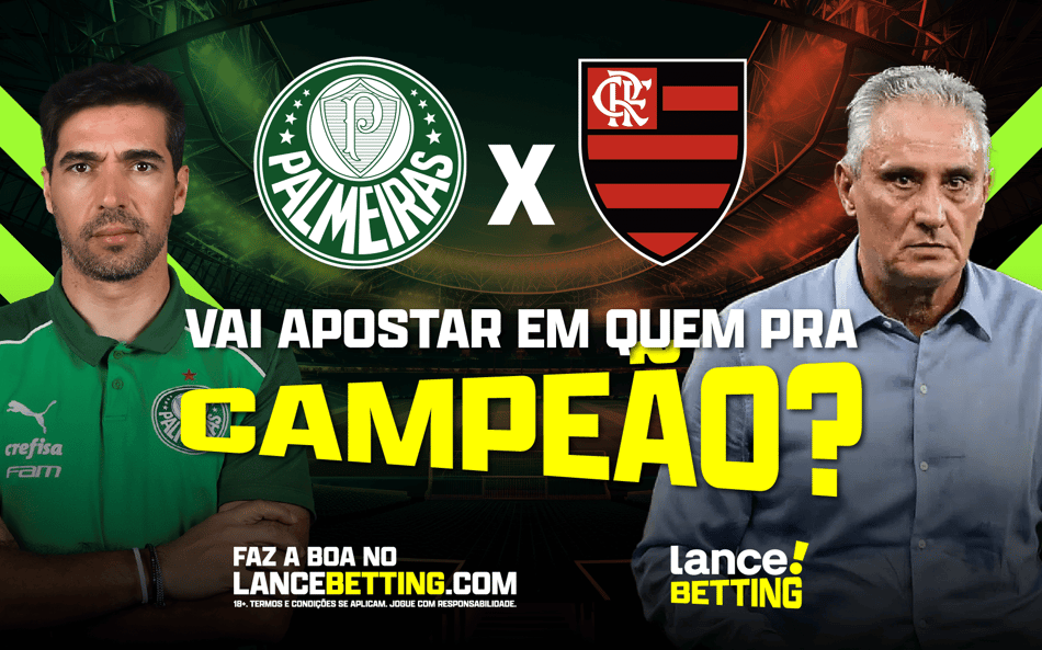 Os favoritos do Brasileirão?! Aposte R$100 e ganhe R$265 para o título do Fla, ou R$400 para o Verdão!