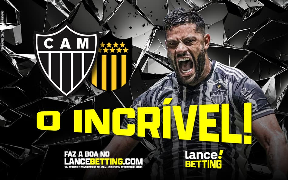 Avante! Com R$100, voce fatura R$472 se Hulk abrir o placar para o Galo contra o Peñarol