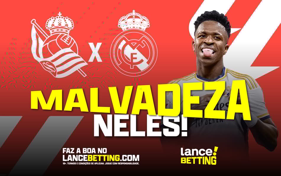 A BOA! Coloque R$100 e fature R$302 para vitória do Real Madrid sobre o Real Sociedad
