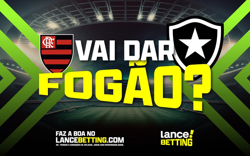 Coloque R$100 e fature R$503 para vitória do Botafogo sobre o Flamengo