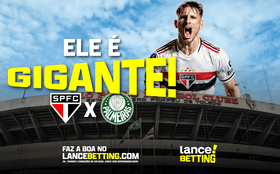 Ele crava! Aposte R$100 e ganhe R$303 para gol de Calleri em São Paulo x Palmeiras no Brasileirão