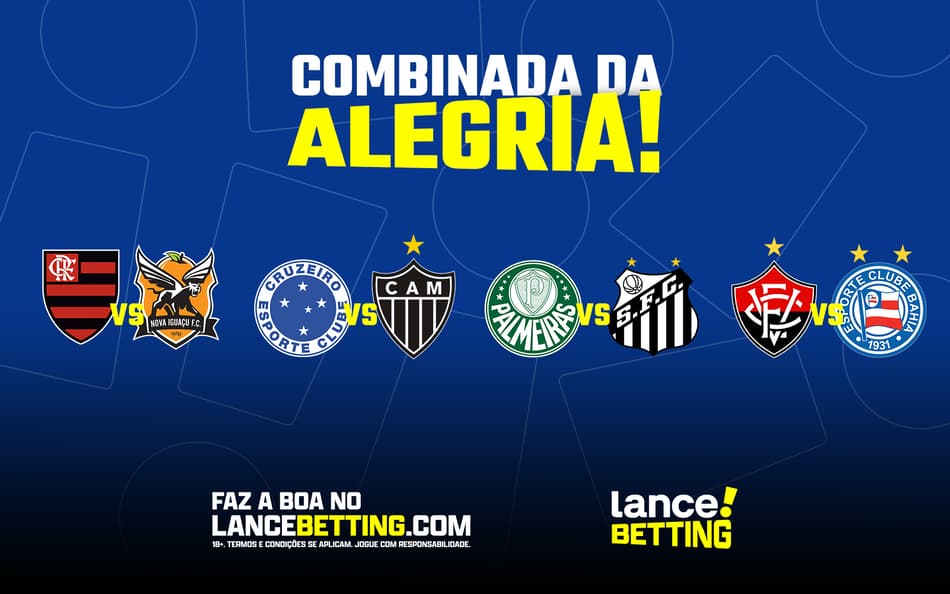 Aquela fezinha! Coloque R$20 e fature mais de R$190 com as finais dos estaduais!