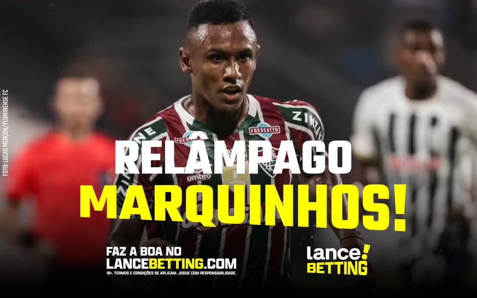 Com R$50, você garante R$275 se Marquinhos balançar as redes pelo Flu contra o Cerro-PAR
