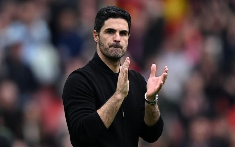 Arteta elogia postura dos jogadores do Arsenal na briga pelo título da Premier League: ‘Fenomenal’